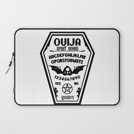 Ouija Board Coffin Laptop Sleeve