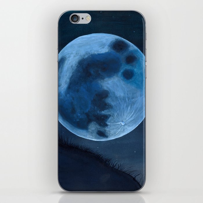 The moon iPhone Skin