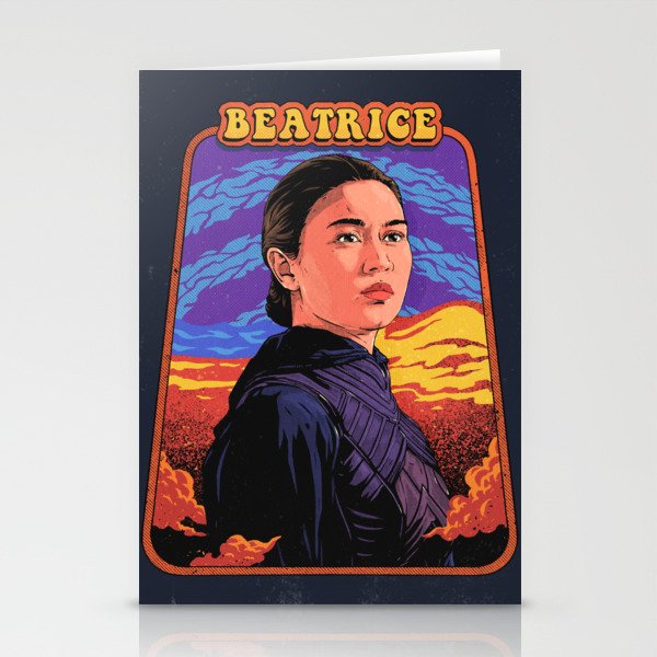 Beatrice 2 Stationery Cards