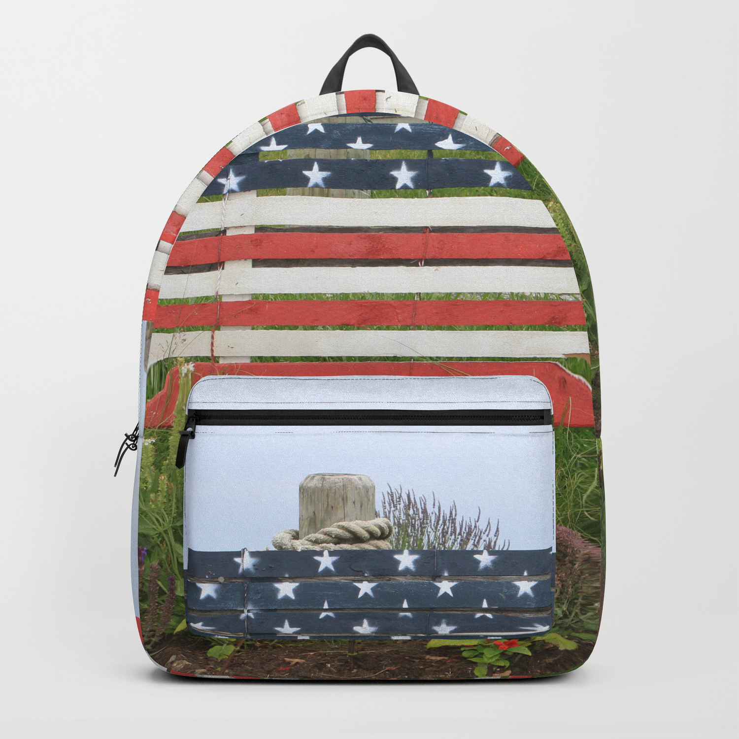 rustic backpack