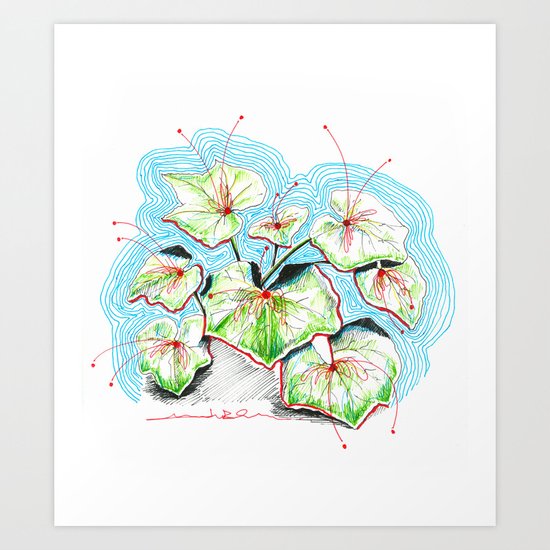 Plenty of Plants Art Print