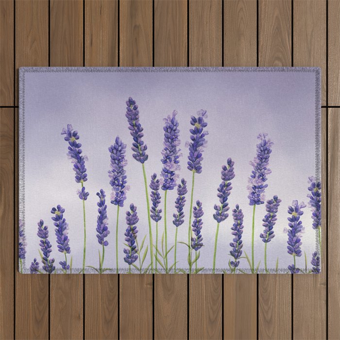 Lavender 2 Outdoor Rug