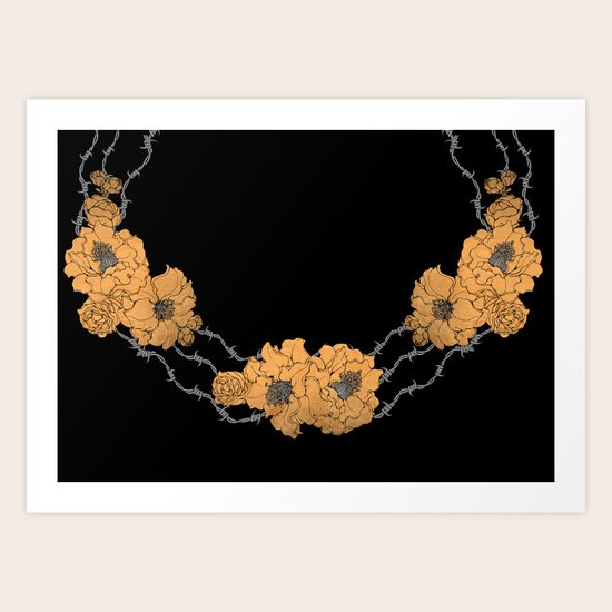 Thorny Art Print