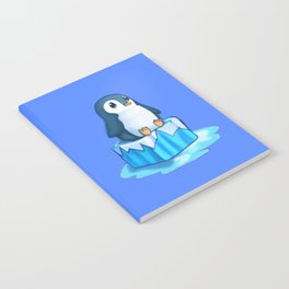 Penguin on Ice Notebook