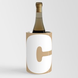 c (White & Tan Letter) Wine Chiller