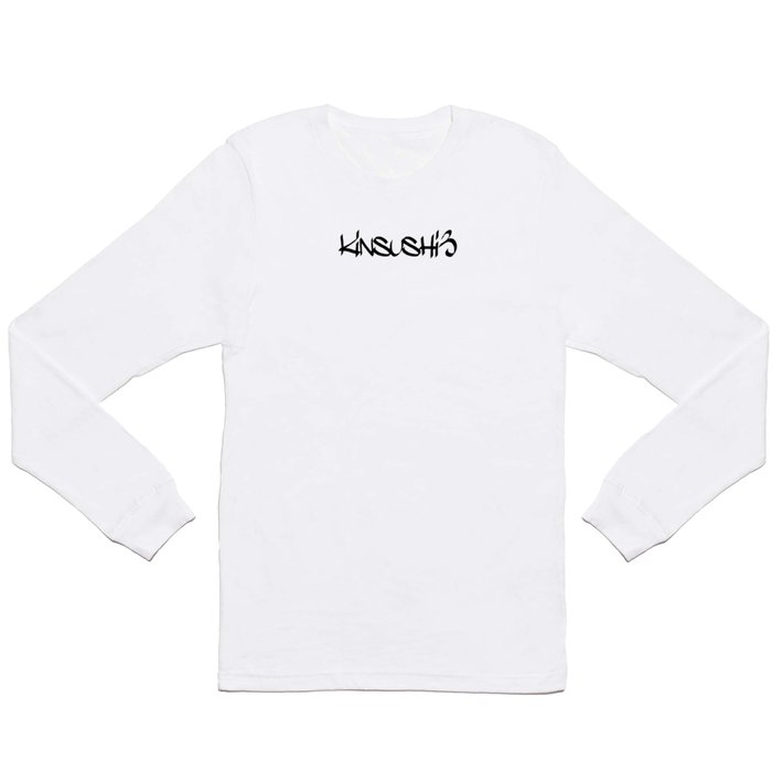 Kinsushi3 Logo Long Sleeve T Shirt