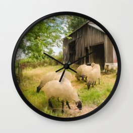 Little Sheep Wall Clock