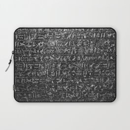 Hieroglyphs, Logographic Writing System Laptop Sleeve