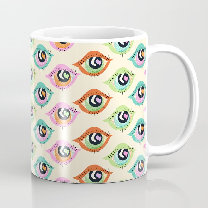 Retro eyes Coffee Mug