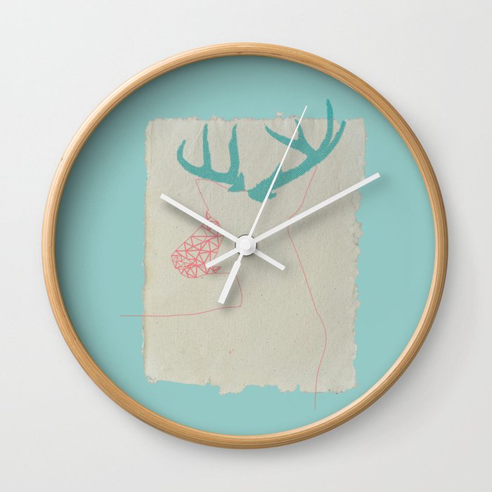 Oh, Deer. Wall Clock