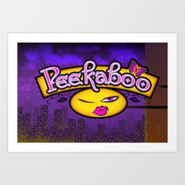 Peekaboo Art Print