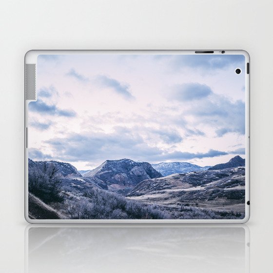 Purple Mountains Laptop & iPad Skin