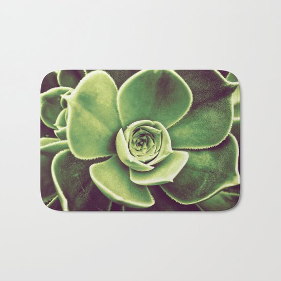 Succulent Bath Mat