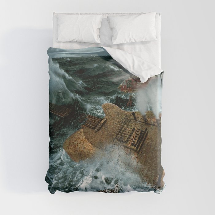 Guitarwreck Duvet Cover