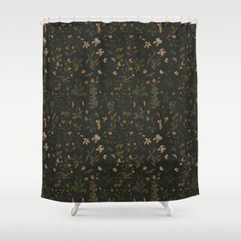 Old World Florals Shower Curtain | Vintage, Digital, Pattern, Flowers, Painting, Other, Floral, Curated, Repeatpattern, Flower 