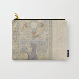 Design for the Second Bossche Wand vision of Johannes op Patmos, Antoon Derkinderen, c. 1869 - c. 1925 Carry-All Pouch