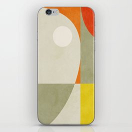 abstraction mid mod iPhone Skin