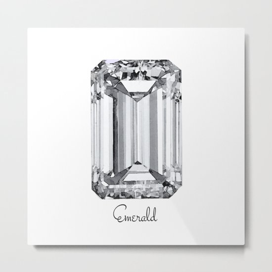 Emerald Metal Print