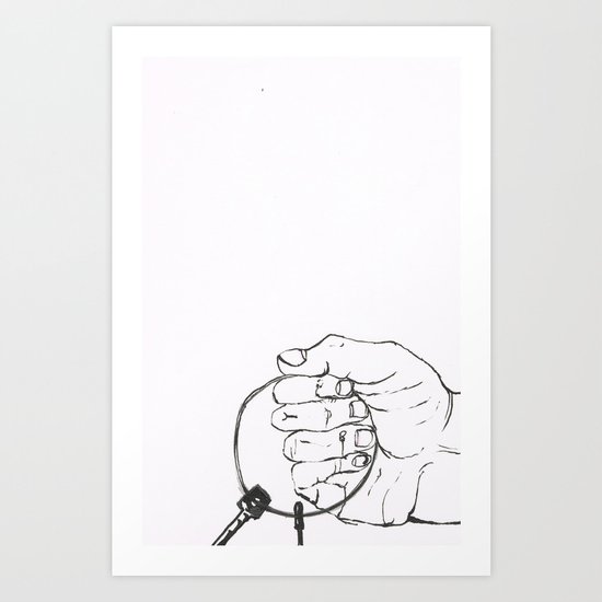Frejas keys Art Print