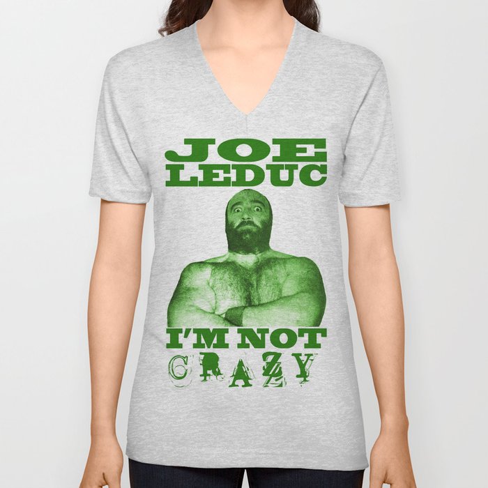 Memphis Wrestler Joe Leduc V Neck T Shirt