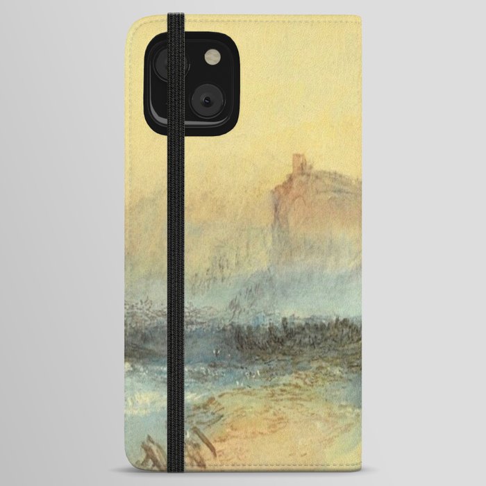 Joseph Mallord William Turner A view in the Domleschg Valley, Switzerland iPhone Wallet Case