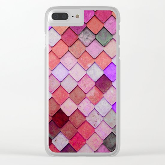 PRETTY - rose palette Clear iPhone Case