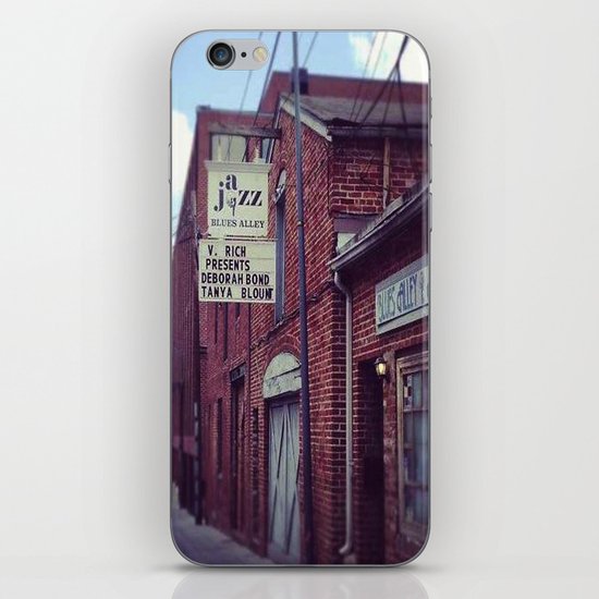 Blues Alley (Washington, DC) iPhone & iPod Skin