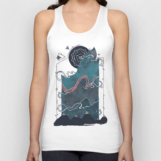 Northern Nightsky Unisex Tank Top