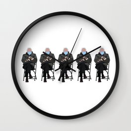 Five Bernie Sanders Wall Clock