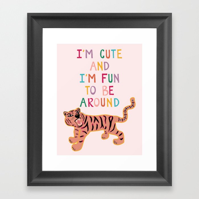 Cute & Fun Framed Art Print