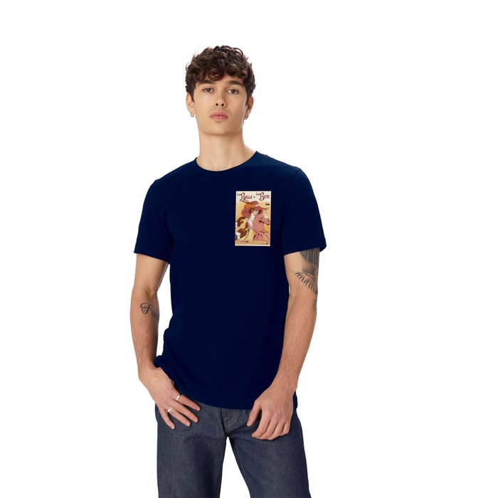 Tee shirt la best sale belle et la bete