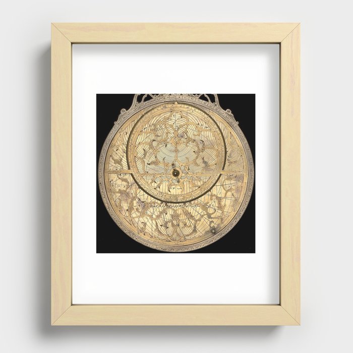 Astrolabe Recessed Framed Print