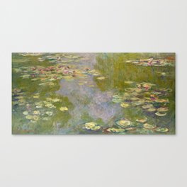 Claude Monet Water Lilies (1919) Canvas Print