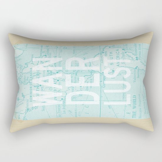 wanderlust Rectangular Pillow