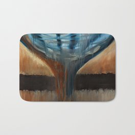 Abstract painting swallow Bath Mat