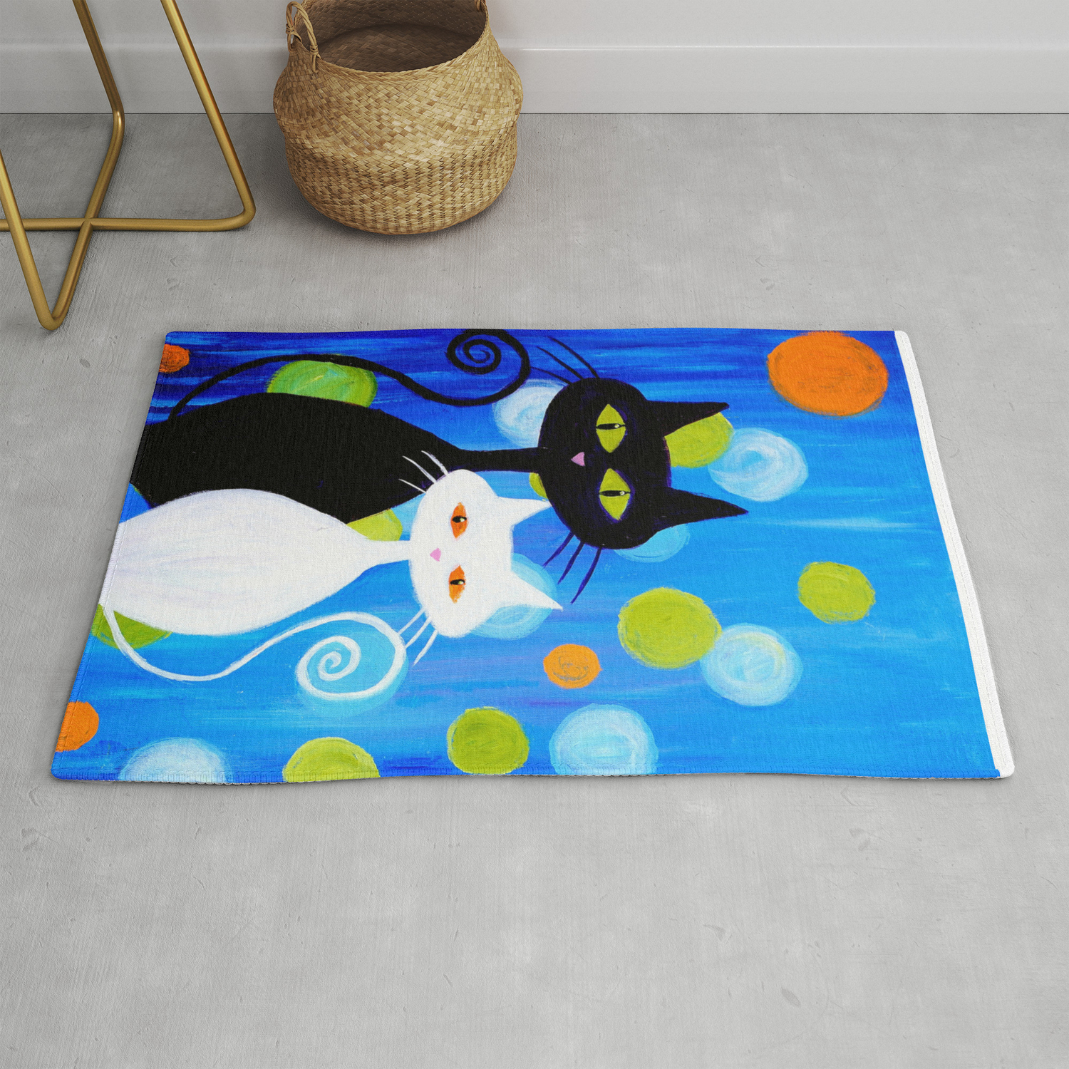 Fancy Cats Rug By Artvondanielle Society6
