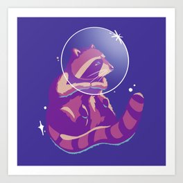 Astronaut by Aly Art Print