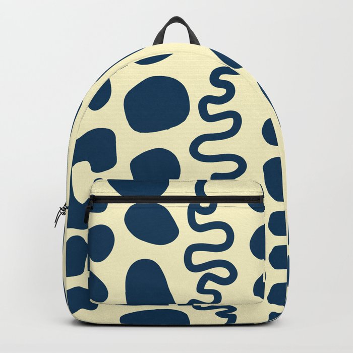 Abstract vintage color vertical pattern 5 Backpack
