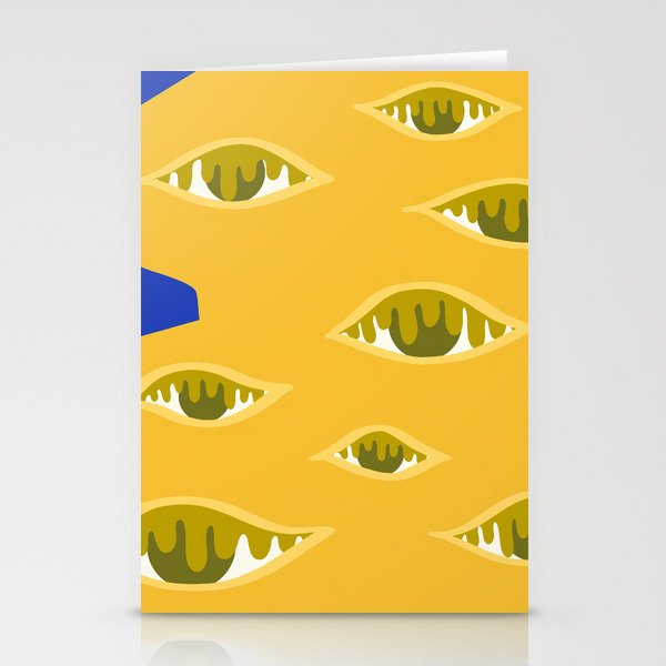 The crying eyes 9 Stationery Cards