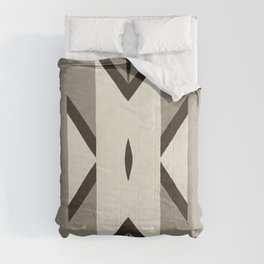 Traditional pre-hispanic zigzag collection - traditional colors Comforter
