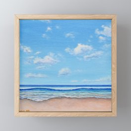 Beach Day 1 Framed Mini Art Print