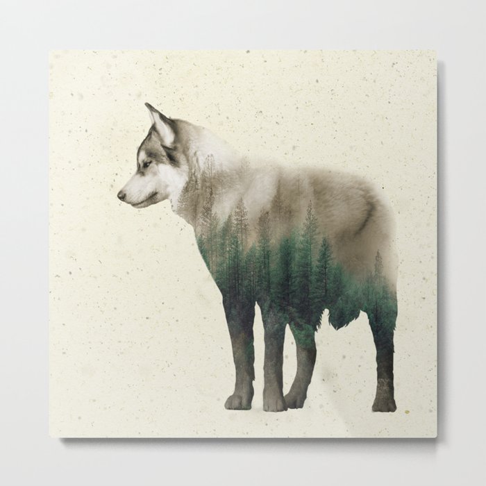 I am a Forest Metal Print