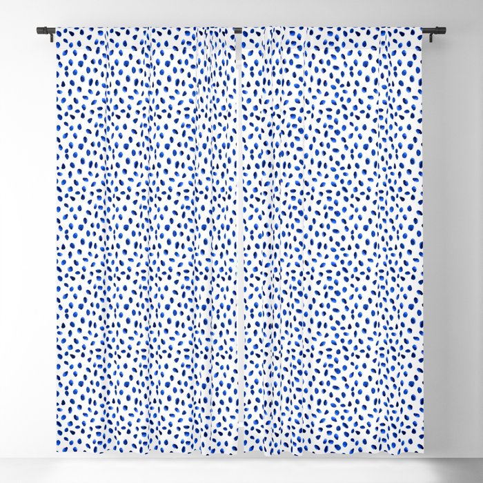 Seeing Blue Spots Blackout Curtain