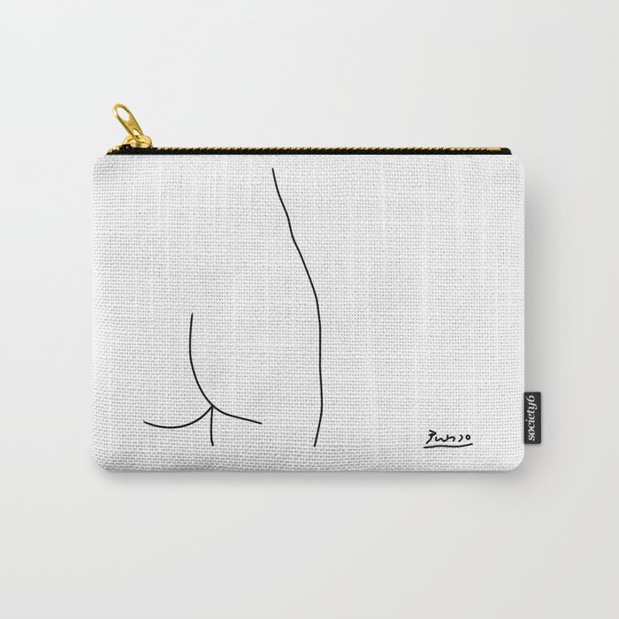 Picasso - Nude Line Art Carry-All Pouch