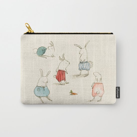 If Rabbits Wore Pants Carry-All Pouch