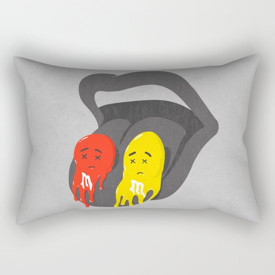 Melts in your mouth Rectangular Pillow