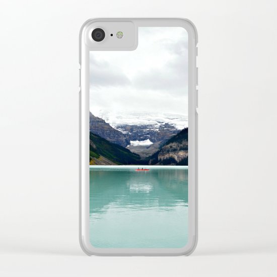 Lake Louise #mountains Clear iPhone Case