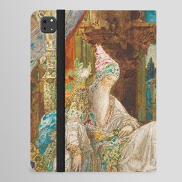 The dreaming alchemist - Gustave Moreau iPad Folio Case