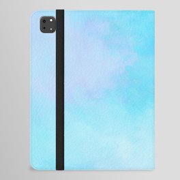 Soft lavender blue sky iPad Folio Case