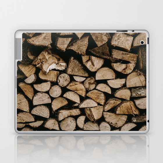 Firewood Laptop & iPad Skin